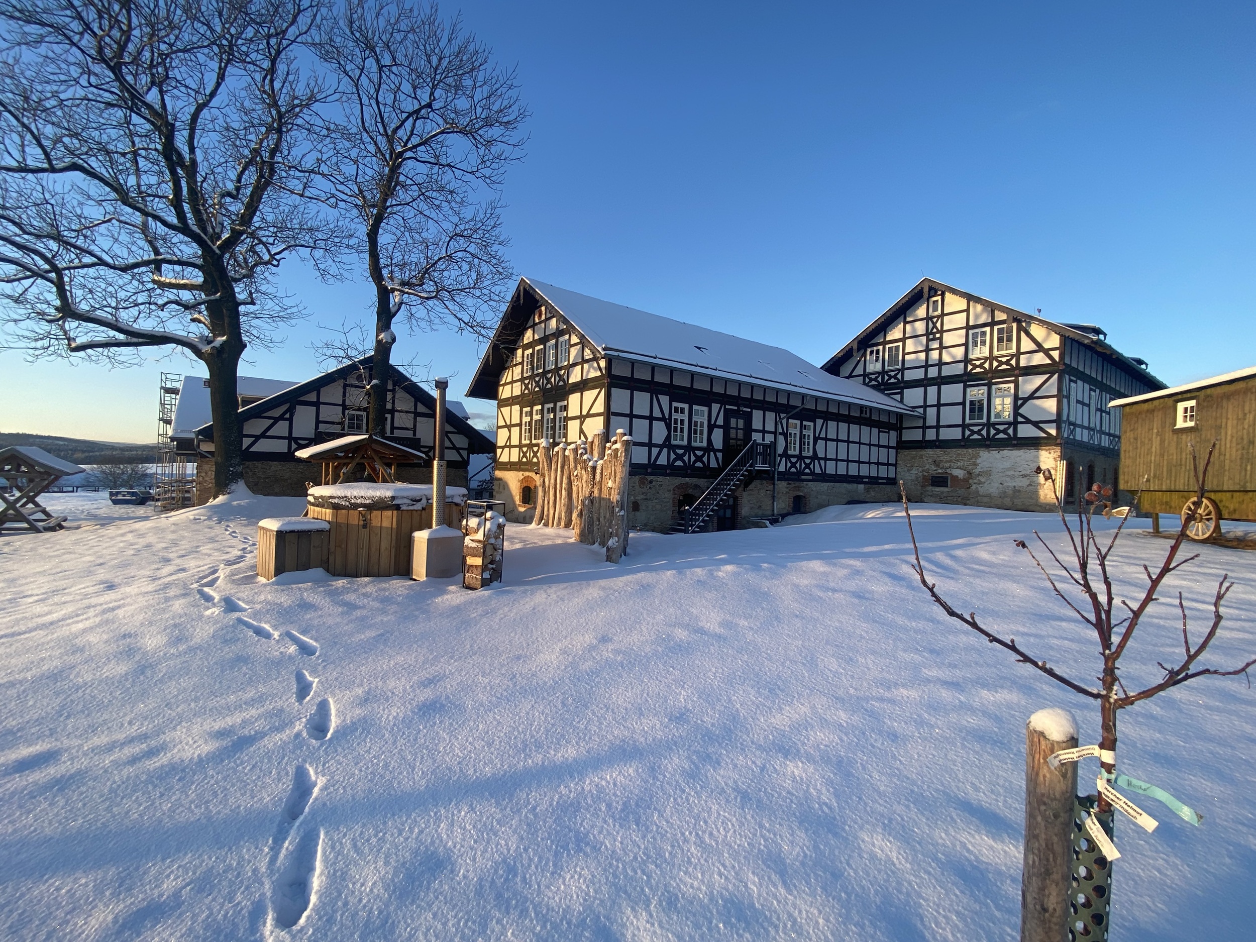 Winter auf dem Ferienhof